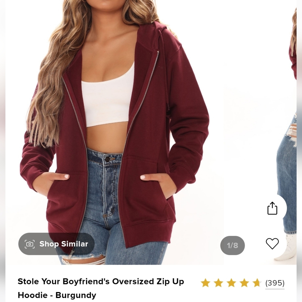FN stole your boyfriends oversized hoodie and  joggers